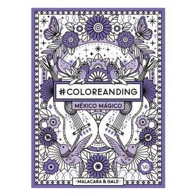 Libro para pintar Coloreanding Mexico Mágico V&R Editoras
