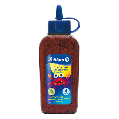 Adhesivo glitter x60 ml MORADO Pelikan