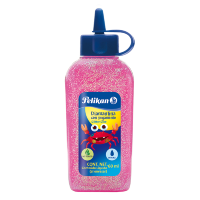 Adhesivo glitter x60 ml ROSA MEXICANO Pelikan