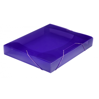 Caja plastica Oficio 6 cm con elastico Rideo