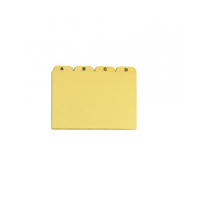 Indice cartulina para Fichas Nº 1