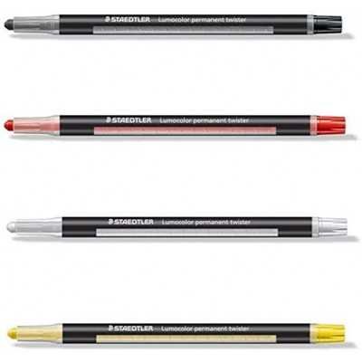 Lapiz lumocolor giratorio Rojo 238 Staedtler