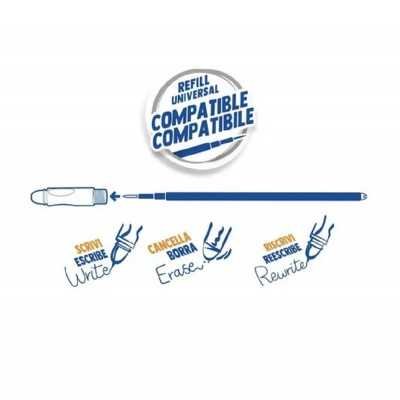 Repuesto Roller borrable OOPS! tinta azul Carioca