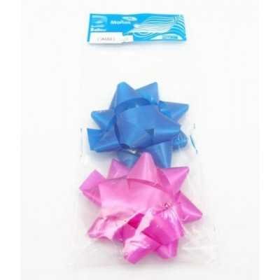 Moño grande liso (blx2)