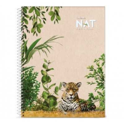 Cuaderno con espiral A4 tapa flexible NAT x 70 hojas punteadas (bullet) Ledesma