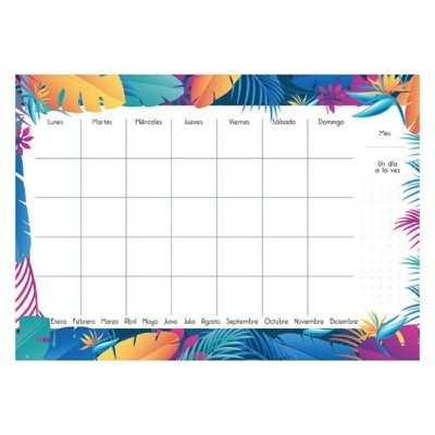 Organizador Mensual 29,7x21 cm Selva x28 paginas Talbot