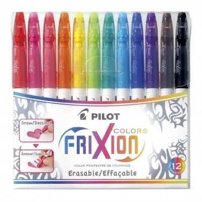 Marcador Frixion Colors x12 unidades Pilot