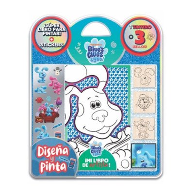 Blíster de sellos Blue´s Clues Editorial Vértice