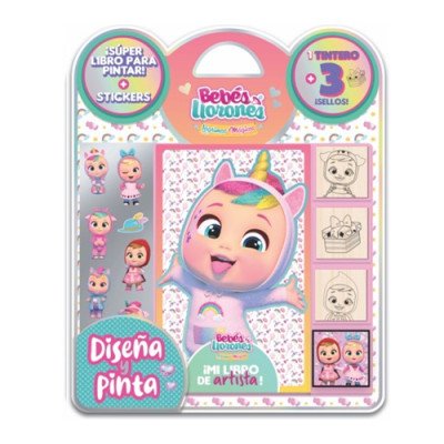 Blíster de sellos Bebes Llorones Editorial Vértice