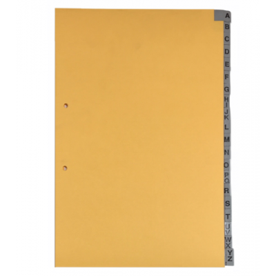 Indice Oficio de cartulina