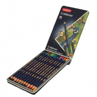 Lápiz tinta Inktense lata x12 unidades Derwent