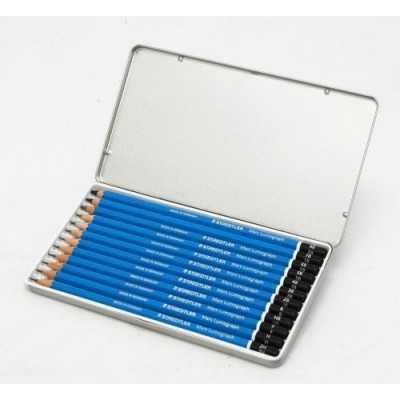 Lapices lumograph x12 Staedtler