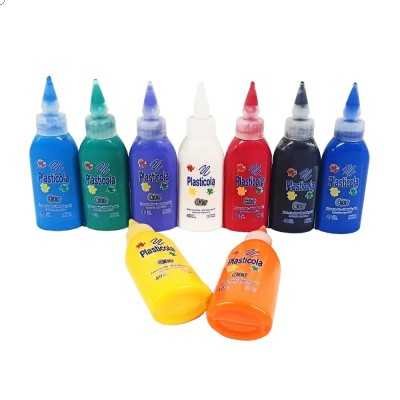 Adhesivo para pintar Verde x40 gramos Plasticola