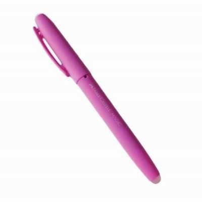 Roller borrable cuerpo rosa Magic tinta azul Faber-Castell
