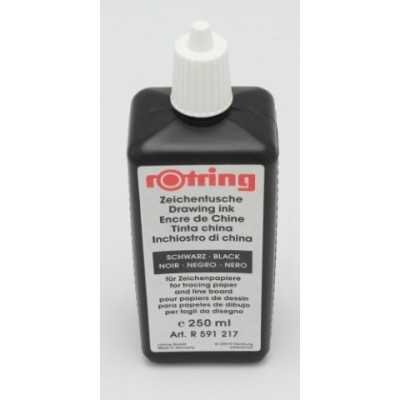 Tinta 250cc Negra Rotring