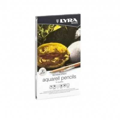 Set de lápices acuarelables Rembrandt Aquarell x12 Colores  Lyra