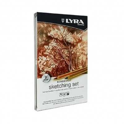 Set de lápices de Dibujo Sketching x11 Piezas  Lyra