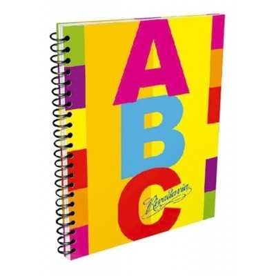Cuaderno con espiral ABC 21 x 27 cm x60 hojas rayado Rivadavia