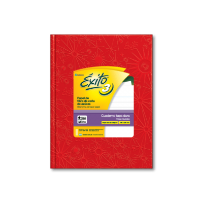 Cuaderno ABC x 48 hjs rayado ROJO Éxito