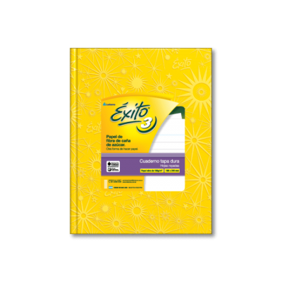 Cuaderno ABC x 48 hjs rayado AMARILLO Éxito