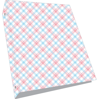 Carpeta 3 anillos 40 mm cartone Tartán Rome