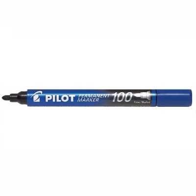 Marcador permanente SCA-100 azul punta redonda Pilot