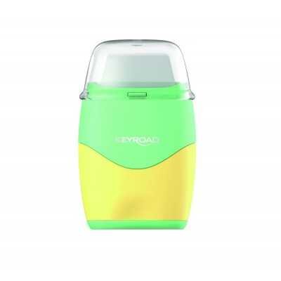 Sacapuntas con depósito de 2 orificios +goma +afilador en colores Pastel Keyroad