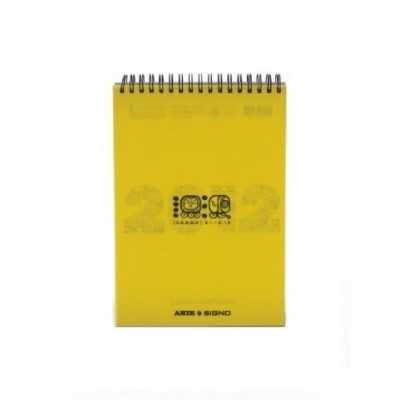 Block con espiral A5 CUADRICULADO x70 hojas ARTE Signo