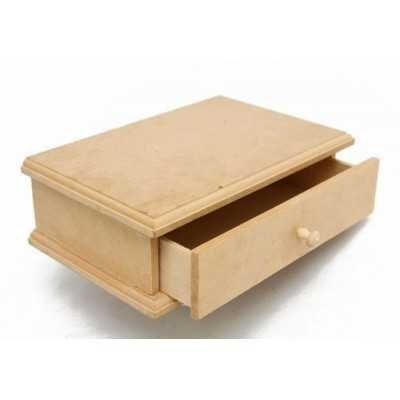 Caja alhajero 1 cajón 19,5x6x13cm El Tigre