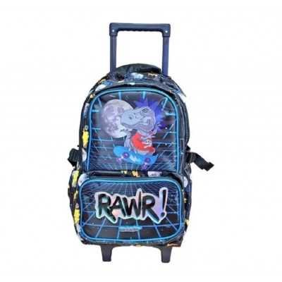 Mochila carro Dino rawr 45,5 cm Talbot