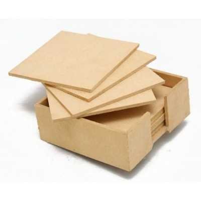 Conjunto de Posa vasos 10x10x4cm El Tigre