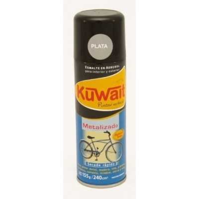 Esmalte Sintético en Aerosol metal PLATA x240 cc Kuwait