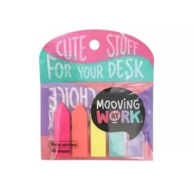 Banderitas señaladoras flechas 12x45 mm blister Mooving at work