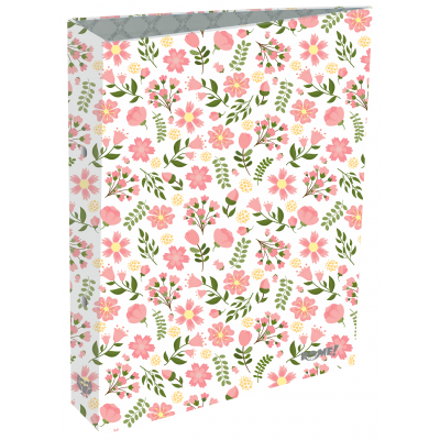 Carpeta A4 2 anillos de 40 mm flores Rome
