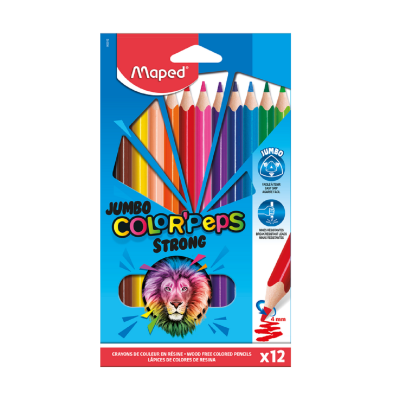 Lapices de color Jumbo Color Peps  x 12 colores Maped