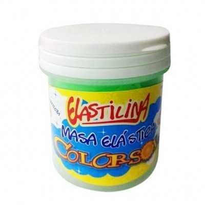 Elastilina Verde Flúo ColorSol x140 gramos Alba