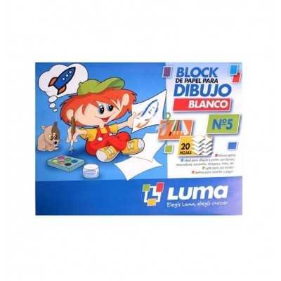 Block N° 5 blanco Luma