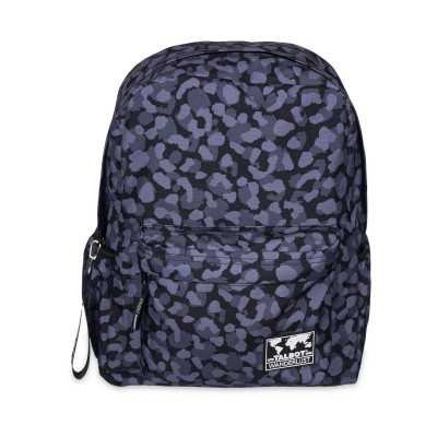 Mochila espalda Wanderlust black print 2 cierres Talbot