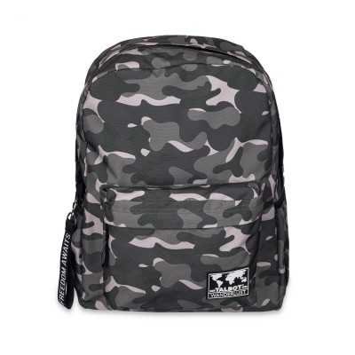 Mochila espalda Wanderlust green camo 2 cierres Talbot