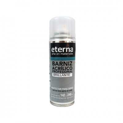 Barniz Acrílico Profesional Brillante x 240 ml en aerosol Eterna
