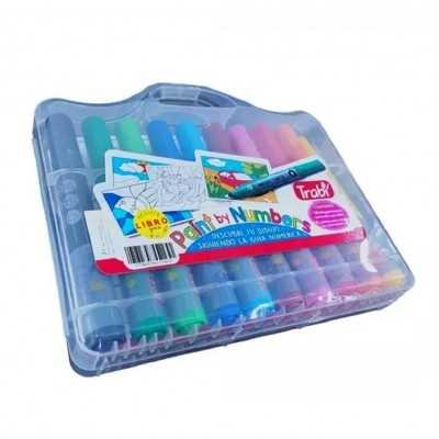 Valija Pinta por números Trabi