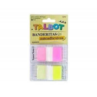 Banderitas film pop up x 80 hojas x 2 colores Talbot