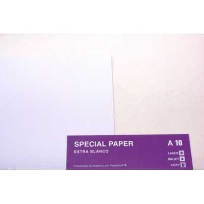 Hojas A3 de 210 gramos extra blanco x unidad Special Paper