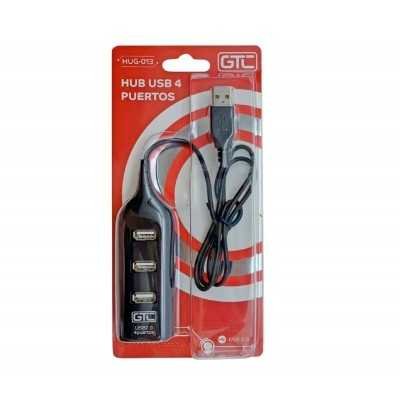 Hub 4 puertos HSG-013 USB 2.0 GTC