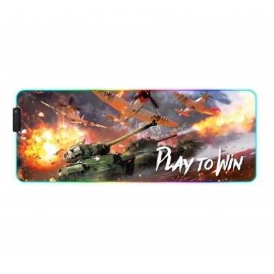 Mousepad gamer PAD-015B extra grande con luz GTC