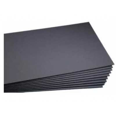 Foam board A4 Negro brillante