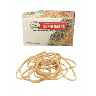 Bandas elásticas de 40 mm caja x30 gramos Super Bands