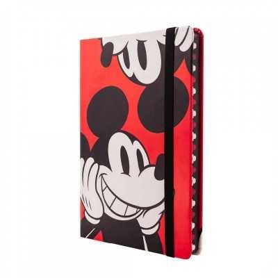 Cuaderno Notes A5 Mickey Mouse x96 hojas rayadas Mooving