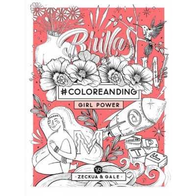 Libro para Pintar Coloreanding Girl Power V&R Editoras