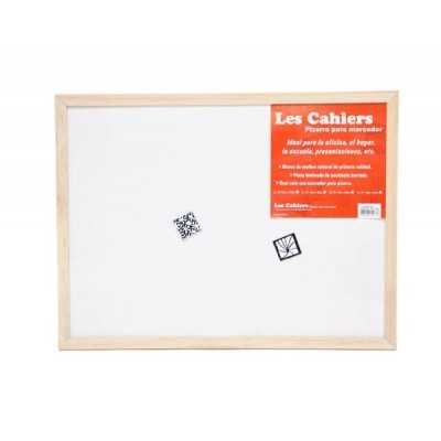 Pizarra 60x90 cm magnetica marco madera